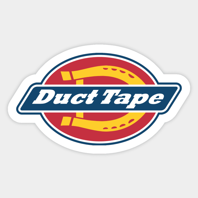 Duct tape Sticker by gnotorious
